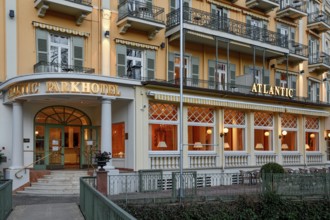 Atlantic Parkhotel in the Old Town, Baden-Baden, Black Forest, Baden-Württemberg, Germany, Europe