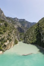 River Verdon, Gorges du Verdon, Provence, France, Europe