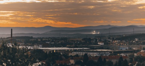 Sunrise, Ternitz, Lower Austria, Austria, Europe