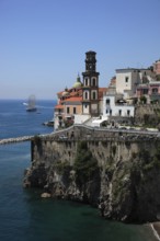 Atrani on the Amalfi Coast, Campania, Italy, Europe