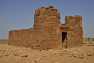 Lion Temple for the lion-deity Apedemak, Naga, Nubia, Nahr an-Nil, Sudan, Africa