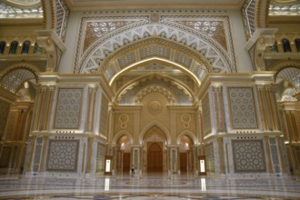 Qasr Al Watan, presidential palace, interior photo, Abu Dhabi City, emirate Abu Dhabi, United Arab