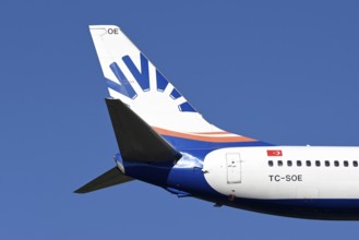 Aircraft fin SunExpress, Boeing 737-800, TC-SOE