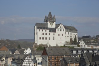 Count's castle built 11th century and landmark of Diez, Hesse, Germany, Europe