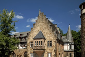 German House, the former residence of the Teutonic Order, now used by the university, Marburg an