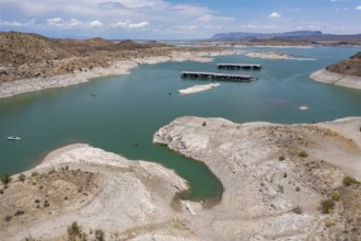 Truth or Consequences, New Mexico, The Elephant Butte reservoir on the Rio Grande holds water for