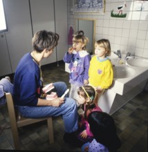 DEU, Germany: The historical slides from the times 80-90s . a.o. Iserlohn. Kindergarten. Dental