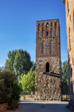 Fortified defence tower in Jüterbog, Brandenburg, Germany, Europe