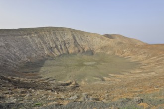 Montana Blanca Volcano, Lanzarote, Canary Islands, Spain, Europe