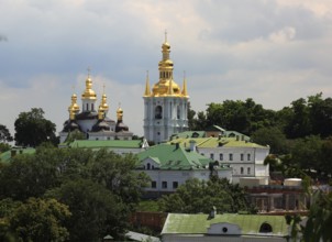 View of part of the Kiev Cave Monastery, Holy Mary Ascension Monastery, Pecherskaya Lavra, Kiev,