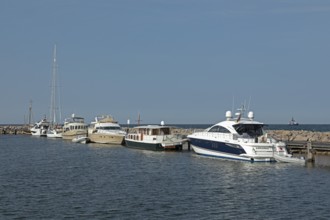 Marina, Kühlungsborn, Mecklenburg-Western Pomerania, Germany, Europe