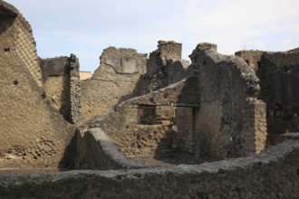 Ruined city of Herculaneum, Campania, Italy, Europe