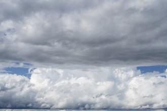 Dramatic cloud formation, filling the format, Baden-Württemberg, Germany, Europe