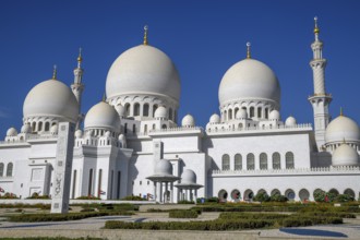 Sheikh Zayed Mosque, Abu Dhabi, United Arab Emirates, Asia