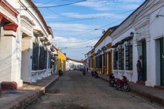 Historical center of the Unesco world heritage site, Mompox, Colombia, South America