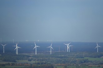 Wind turbines, Germany, Europe