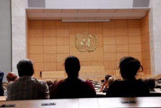 Visitors, UNO, UN, League of Nations Hall, Assembly Hall, Palais des Nations, United Nations,