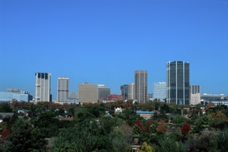 Pretoria skyline, South_Africa, South Africa, landscape, horizontal, city view, townscape,