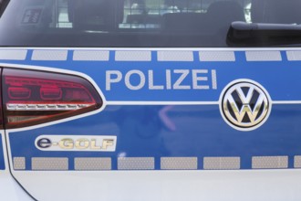 An e-Golf of the Federal Police, on 11 September 2016. The Federal Police and police are now