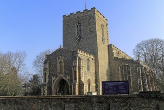 Village parish church of Saint Mary Magdalene, Debenham, Suffolk, England, UK