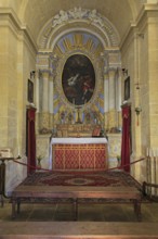 St Agatha's chapel, medieval city of Mdina, Malta rebuilt 1694