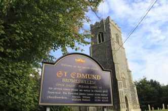 Church of Saint Edmund, Bromeswell, Suffolk, England, UK