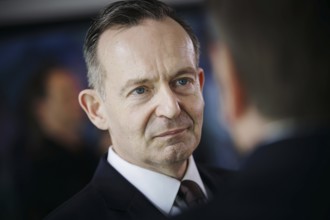 Volker Wissing (FDP), Federal Minister of Transport and Digital Affairs, pictured during a cabinet