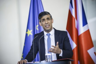 Rishi Sunak, Prime Minister of the United Kingdom of Great Britain and Northern Ireland. Berlin, 24