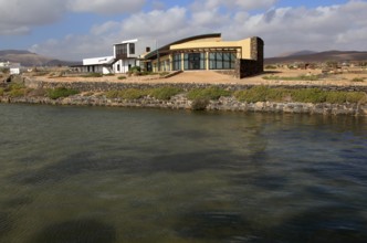 Museo de la Sal, Salt museum, Las Salinas del Carmen, Fuerteventura, Canary Islands, Spain, Europe