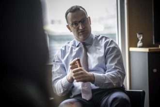 Jens Spahn (Member of the Bundestag, CDU) on 21 February 2024 at the Jakob-Kaiser-Haus at the