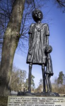 Ravensbrück Memorial in Fürstenberg. Former concentration camp for woman during the National