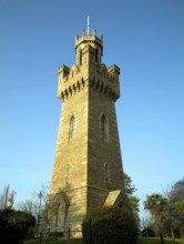 Queen Victoria memorial tower, St Peter Port, Guernsey, Channel Islands, UK, Europe