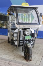 E-Force, electric tuk-tuk in India, in Gujarat, 15.09.2024