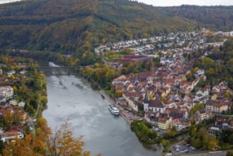 Panoramic picture of Neckargemünd, Baden-Würrtemberg. Taken from the viewpoint at the