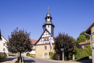 Nazza is a municipality in the north of the Wartburg district in Thuringia. Church of Christ from