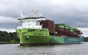 Container ship ECO MAESTRO can be fuelled with bio-methanol