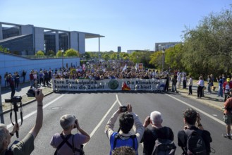 Demo at the 14th Global Climate Strike by Fridays for Future, Chancellery, Berlin, 20/09/2024