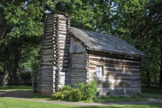 Petersburg, Illinois - Lincoln's New Salem State Historic Site. The site is a reconstruction of New