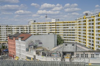 Social housing, Kreuzberg centre, Kottbusser Tor, Kreuzberg, Berlin, Germany, Europe