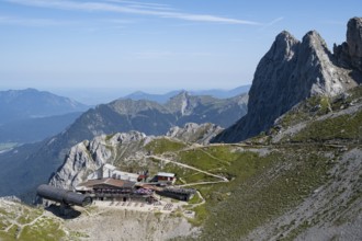 Nature Information Centre Bergwelt Karwendel, museum, telescope, mountain restaurant, mountain