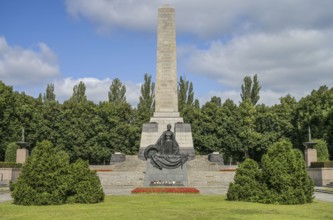 Soviet memorial, Schönholzer Heide, Pankow, Berlin, Germany, Europe