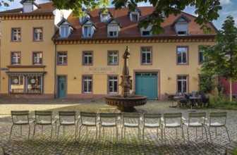 Adelshauser Platz, Freiburg im Breisgau, City, Germany, Chairs, Europe