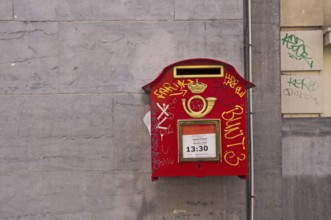 Letterbox, Brussels, Belgium, Europe