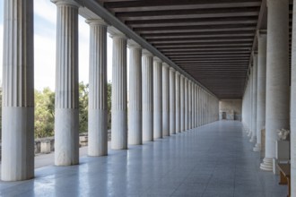 Stoa of Attalos, Ancient Agora of Athens, Greece, Europe