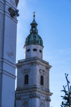 Christmas spirit at Salzburg Cathedral, a Roman Catholic cathedral in the historic centre of