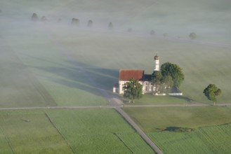 Pilgrimage church of St Coloman, Königswinkel, Ostallgäu, Allgäu, Bavaria, Germany, Europe