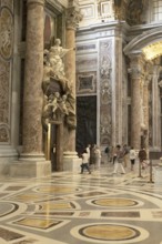 St Peter's Basilica, San Pietro in Vaticano, Basilica of St Peter in the Vatican, Rome, Italy,