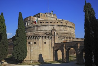 Castel Sant'Angelo, Castel Sant'Angelo, Mausoleo di Adriano, Mausoleum for the Roman Emperor