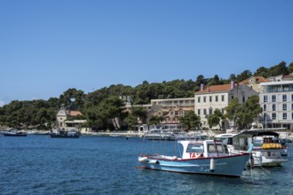 Harbour in Hvar, Island of Hvar, Dalmatia, Croatia, Europe