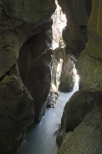 The Dark Gorge of the Lammerklamm, close to Scheffau am Tennengebirge